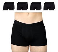 SES Calzoncillos tipo bóxer para hombre de algodón S - XXL, paquete de 8 unidades, de algodón con porcentaje de elastano, calzoncillos ajustados de alta calidad para hombre