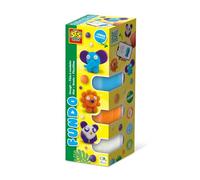 SES Creative 00813 Fundo - Masa de Animales Salvajes (3 x 90 gr-1 x 40 g), Varios