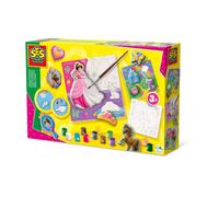 SES Creative® Verter y pintar - Princesas en lienzos 3x