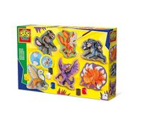 SES Creative- Casting y Pintura - Criaturas míticas, Color Amarillo, for Kids (01404)