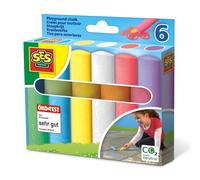 SES Creative 02206 Playground chalks 6 Pack, Mixed (Importación USA)
