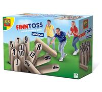 SES Creative 02298 - Finntoss - Juego Original de Bolos Finlandeses. Juego Infantil de Exterior. Más de 8 años