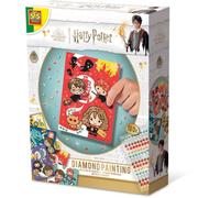 SES Creative 09342 Harry Potter - Kit de pintura de diamantes para niños, incluye 180 calcomanías de puntos de diamante y 5 tarjetas de mosaico de Harry Potter