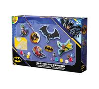 SES Creative 09364 DC Batman Figuras de yeso y pintura - Incluye yeso de París y pintura - Haz tus propias figuras de Batman - Kit de pintura