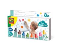 SES Creative 13050 Bath crayons - 8 colours - Age 24m+