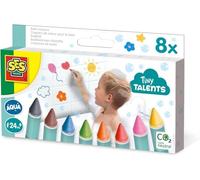SES Creative-13050 Ceras para el baño-8 Colores, Multicolor, Talla única (13050)