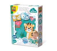 SES Creative – Libro de baño 13056 Colorear con agua multicolor, tinta mágica en 8 páginas, 6 meses+