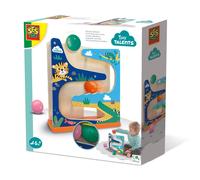 SES Creative 13144 Wooden Ball Track Crocodile, Multi, One Size