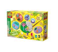 SES Creative 14036 Fundición y Pintura en Relieve botánico, Inspirado en la Naturaleza, Amarillo