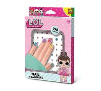 SES Creative 14193 - Uñas postizas L.O.L., calcomanías para uñas. Más