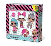 SES Creative 14198 - Cuentas para Planchar Beedz - L.O.L., 1400 piezas. Más de 6 años