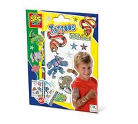 SES Creative 14287 - Tatuajes infantiles de luchador de animales, varios colores