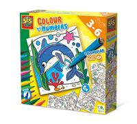 SES Creative 14690 - Colour by number - Triangular Grip colour (Importación USA)