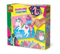 SES Creative Pintura de Diamantes Animales Felices 14701 Multicolor Individual