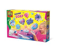 SES Creative 14765 Making galaxy soaps - Create soaps in different shapes; You can mix colours; Stimulates creativity; Glitter included that give your soaps a magical appearance; Age 7+