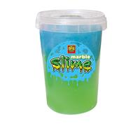 SES Creative 15022 Marble Slime-Green and Blue 200gr (Importación USA)