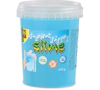 SES Creative 15033 Slim Azul con Purpurina en Vaso de 470 g - Slime Azul Brillante - Juguetes - Jugar con Limo - para niños a Partir de 3 años