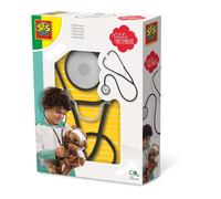 SES Creative-18005 Estetoscopio, Color Negro (18005)