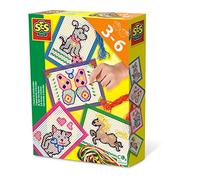 SES Creative- Aprendo a Bordar, Multicolor (14838), de 3 a 13 años.