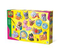 Niños Gatos Y Perros Fundición Y Set Pintura 5A 12 Años (01154)