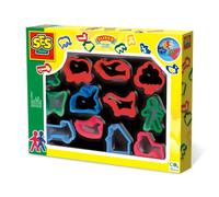 SES Creative - Cortadores de Pasta para Jugar, Multicolor (00884)
