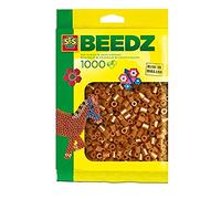 SES 00705 Children's Packet of 1000 Brown Iron on Beads (Importación USA)