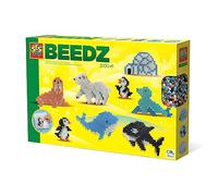 SES Creative- Cuentas Planchar - Animales del Ártico, Color múltiples, Large (06203)
