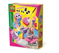 SES Creative- Decoración de Piedras SES, de 5 a 13 años, Multicolor (14843)