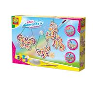 SES Creative - Easy Diamonds - Atrapasueños - Kit de Manualidades para niños - Juguetes para niñas - Atrapasueños - Hágalo Usted Mismo - A Partir de 6 años