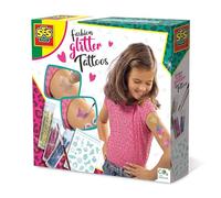 SES Creative – Tatuajes de brillantina multicolor, femenino, 5 años, caja (modelo surtido)