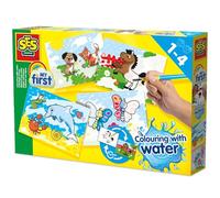 SES Creative Malen mit Wasser Personas Colorear con Agua SES My First, Multicolor, Mittel (14421)