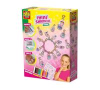 SES Creative - Mini Shrinkies - Charms Unicorn Sweeties - Envoltura retráctil - Pulsera de la amistad - Para niños - A partir de 5 años