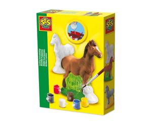 SES Creative - Moldea y Pinta, Caballo, Multicolor (01211)
