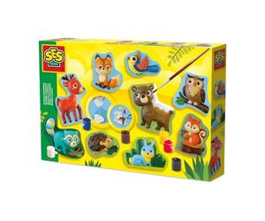 SES Creative- Moldeado y Pintura - Animales del Bosque (01134)