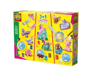SES Creative - Moldeo y pintura-3 en 1, 01288