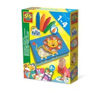 SES Creative My First Crayons - Tarjetas de animales