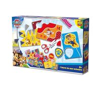 SES Creative - Patrulla Canina - Aprendo a cortar - Juego de manualidades para niños - Juguetes de la Patrulla Canina - 36 hojas de corte - Con tijeras seguras para niños - A partir de 3 años