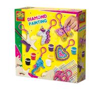 SES Creative Mosaïque de Diamants - Porte-clés en bois Keychains