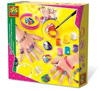 SES Creative- SES Ringen und Armbänder Oso Pulseras y Anillos, Multicolor (01007)