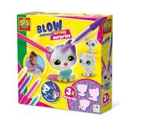 SES Creative - Rotuladores de Aerografía Gatitos Sorpresa x3 | Juego Creativo Infantil (S14334)