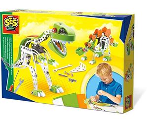 SES Creative - Set de construcción de un dinosaurio de metal (14958) , color/modelo surtido