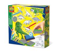 SES Creative Set de estampación de dinosaurios SES, multicolor (14919) , color/modelo surtido