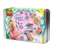 Ses Creative Tatuajes 3 en 1 SES8710341141554 Multicolor Blanco para Niños a partir de 5 meses