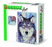 Ses Creative Wolf Beedz Art Mosaic Kit, 7000 Iron-On Beads, Unisex,... NUEVO