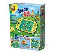 SES Creative - Wrap&Go Juegos de Viaje-Potencia Cuatro-Pipopipette-El Pequeño Cocodrilo, 02235
