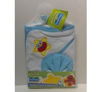Sesame Beginnings Hooded Towel with Washcloth by Sesame Street
