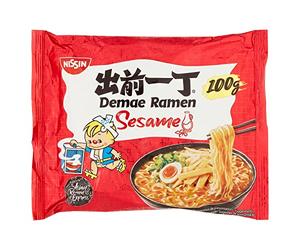 Sesame Instant Noodle Soup Demae Ramen Nissin 100g