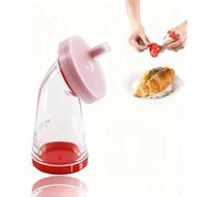 Sesame Seed Grinder - Manual Sesame Mill for Fresh Flavor, Flaxseed Grinder, Easy Twist for Rice, Salads, Noodles & Stir-Fries,lastic Body & Stainless-Steel Core