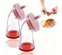 Sesame Seed Grinder - Manual Sesame Mill for Fresh Flavor, Flaxseed Grinder, Easy Twist for Rice, Salads, Noodles & Stir-Fries,lastic Body & Stainless-Steel Core