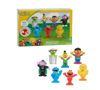 Sesame Street 57676 Neighborhood Friends | 7 figuritas, juguetes para niños a partir de 2 años